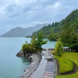 Blick von der Terrasse