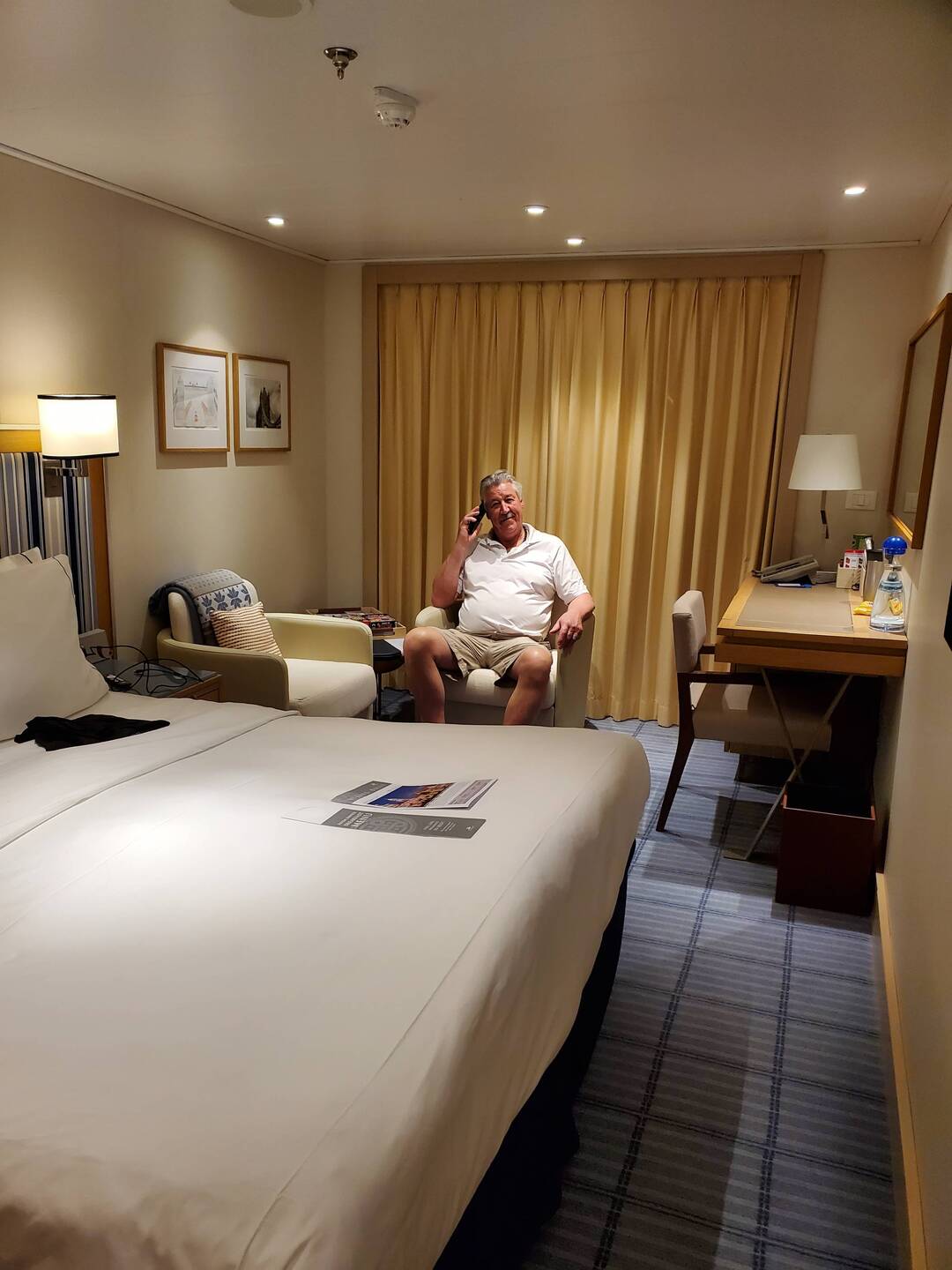 I think we will be very comfortable here!