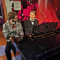 Seb decided to play some piano