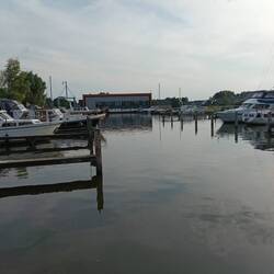 Blick über den Hafen