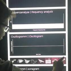 Different sounds visualized