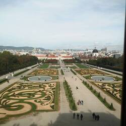 Park between the Belvederes