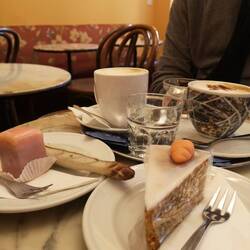 The cake wasn't disappointing.