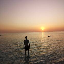 First sunset