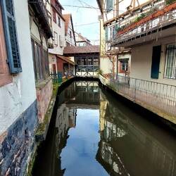 Die "Lauter" mitten in Wissembourg!