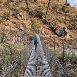 Hängebrücke 1 und...