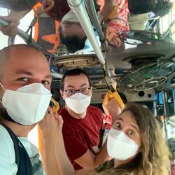 Busfahrt nach Chinatown