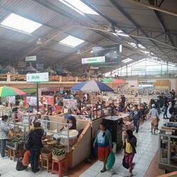 De mercado! Deze was voornamelijk een vreetschuur.