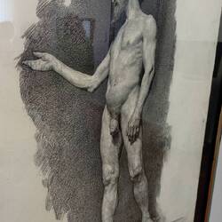 Серов. Натурщик