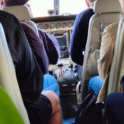 Pilot und Helfer sind bereit!