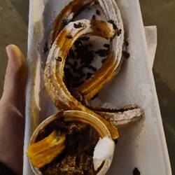 Churros werden in Mexico gerne Abends gegessen