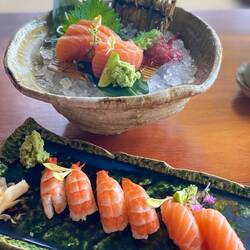 Die vielen feinen Sushis zum Lunch!