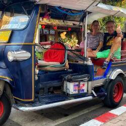 Tuktuk fahren in Chiang Mai