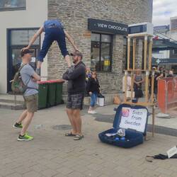 Aber wir mussten dann doch bis zum Schluss bleiben.