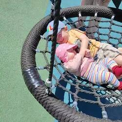 Und gemeinsam schaukeln