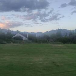 Und den Sonnenuntergang...