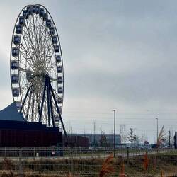 Das Gebäude in der Mitte, Decathlon Straßburg!