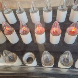 leider keine echte Kerzen, aber der Gedanke zählt - 5 Kerzen für meine Lieben