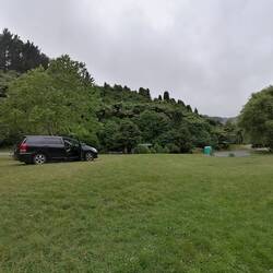 A beautiful campsite somewhere outside of porirua