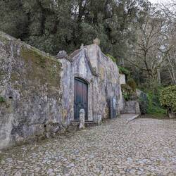 Wall of a private residence