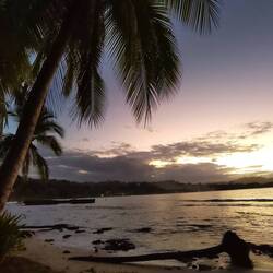 Sonnenuntergang über dem Karibischen Meer🥰