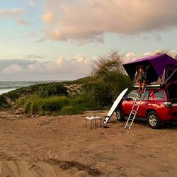 Camping am Polihale Beach