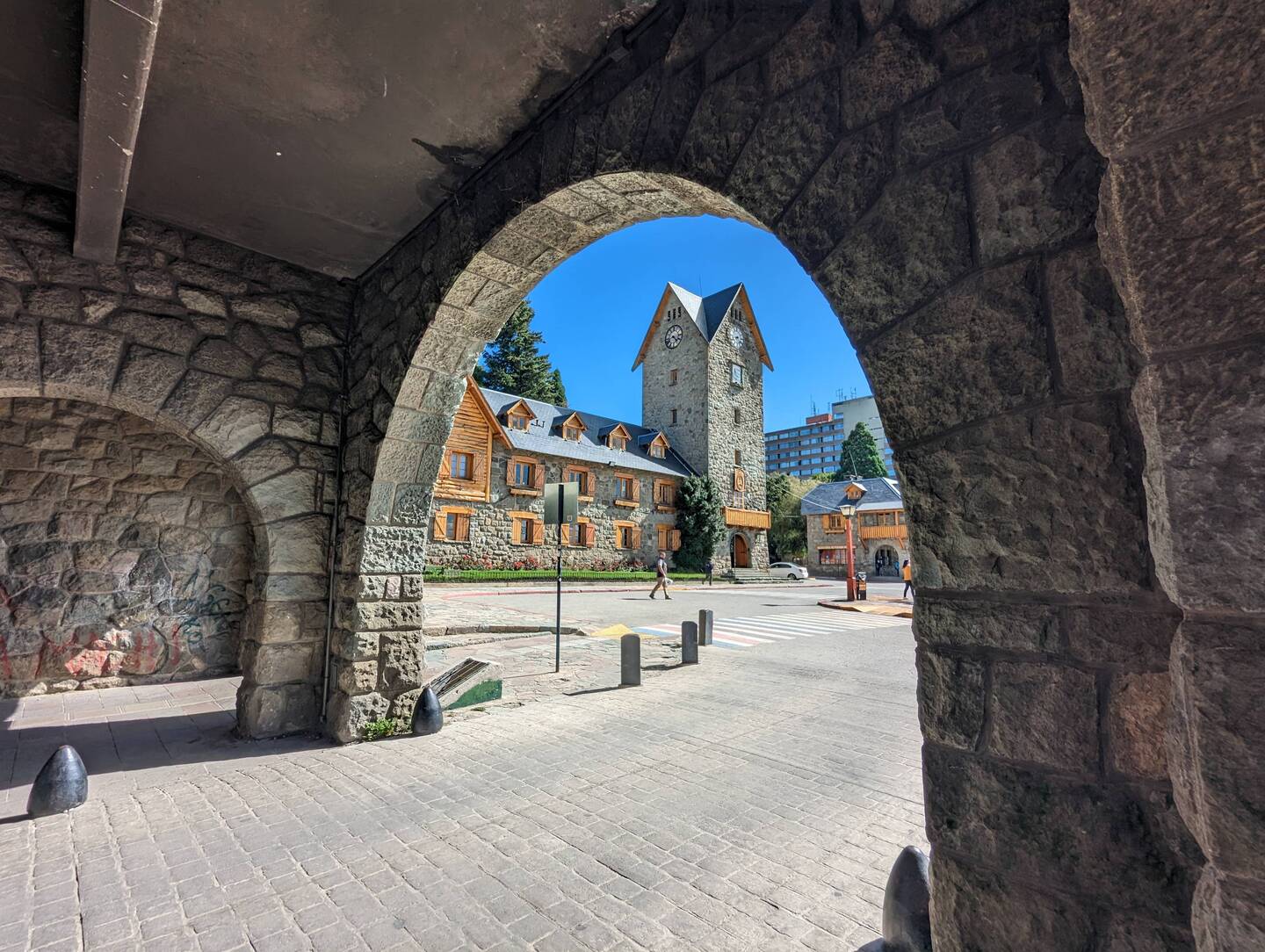 Main plaza Bariloche