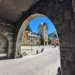 Main plaza Bariloche