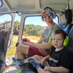 Papa und Sohn bereit? Check!