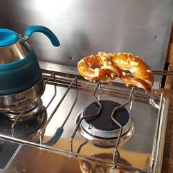 Laugenbrezel toasten 😉