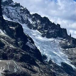 Ein Gletscher daneben....