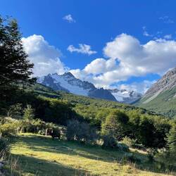 Uns fällt der Name dieses Gletschers nicht mehr ein. Wir sehen ihn beim Abstieg.