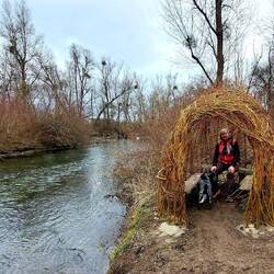 Sehr origineller Sitzplatz!