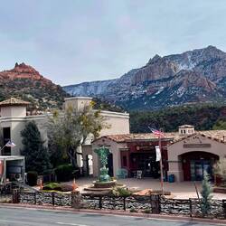 Snowcapped mountains