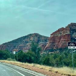 Snow and red rock - perfect combination