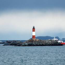 El Faro (aka Les Eclaireurs) is an iconic symbol of Ushuaia, Argentina.