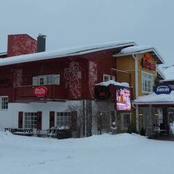 Unser Hotel "Hullu Poro"