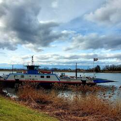 Morgen unser Startpunkt, die Fähre in Kappel!