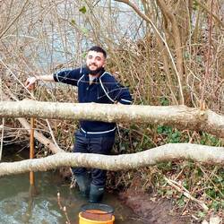 Kaum zu glauben aber wahr, der Goldwäscher vom Rhein!