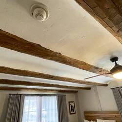 The timber beams were amazing