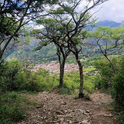 Uitzicht op Vilcabamba.
