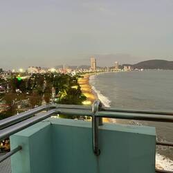 View from our hotel in Quy Nhon