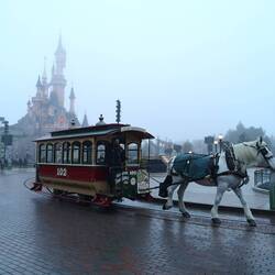 Fog over Disneyland
