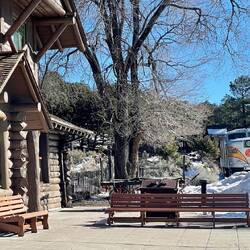 Strolling through the village