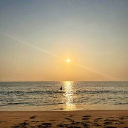 Sunset beach
