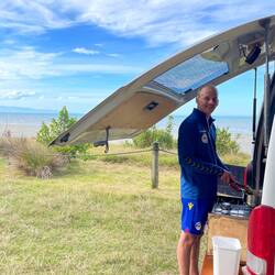 Abendessen Rabbit Island