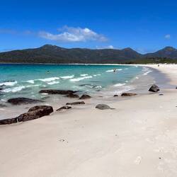 Angekommen am Strand