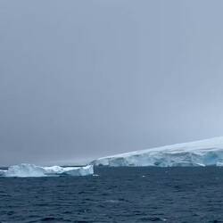 The size of the ice covering the land is unbelieveable — Gerlache Strait, Antarctica.