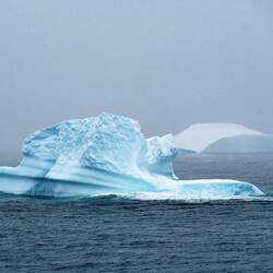 Eroded iceberg — Dallman Bay, Antarctica.