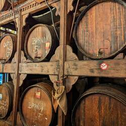 The first stop on the tour. We had Masticha (sweet liquor).